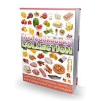 Colección de 100 libros de cocina