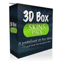 Plantillas de caja 3D Versión 1