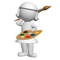 3D Cutie Caracteres