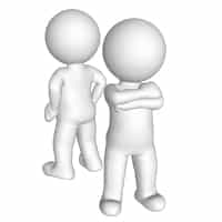 Personajes del hombre 3D