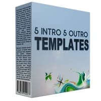 5 Plantillas Intro y 5 Outro Powerpoint