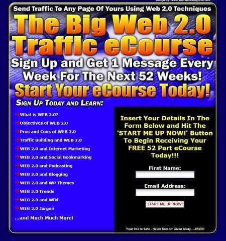 El Big Web 2.0 Traffic eCourse