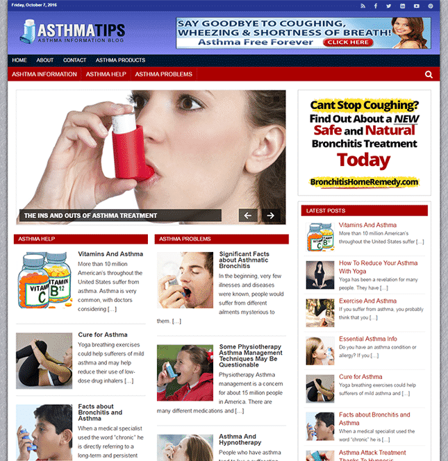 Asma Care PLR Blog