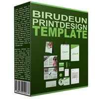 Birudeun Imprimir Plantilla de diseño