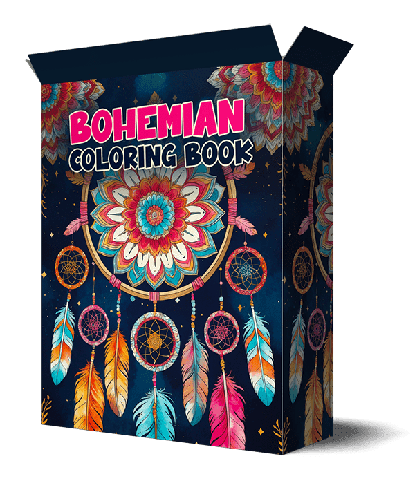 Bohemian Coloring Book