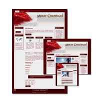 Tema de Navidad para WordPress y Blogger