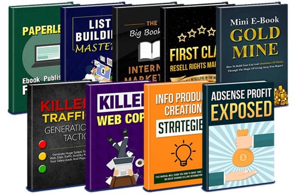 Colección de 9 libros electrónicos repelibles