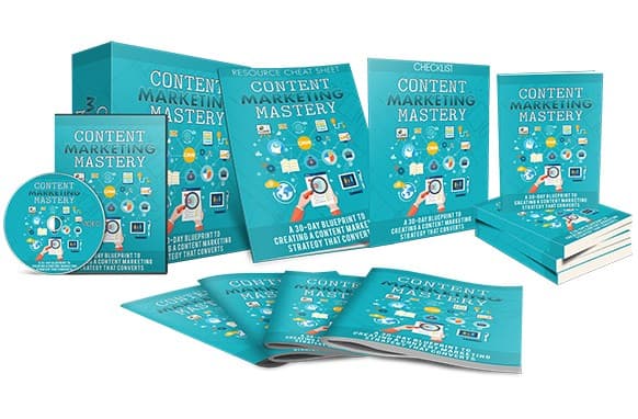Paquete de actualización de maestría de marketing de contenidos