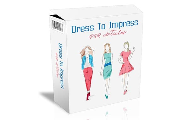 Vestido a los artículos de PLR Impress