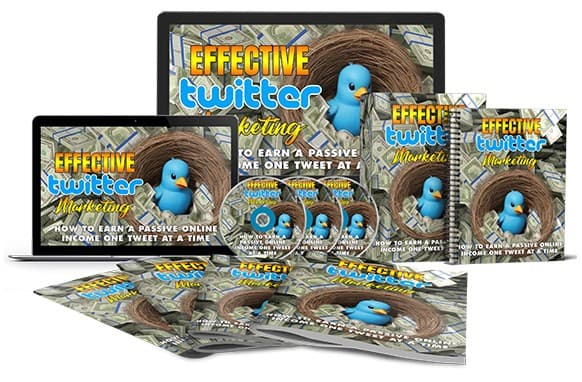 Paquete de actualización de marketing de Twitter eficaz