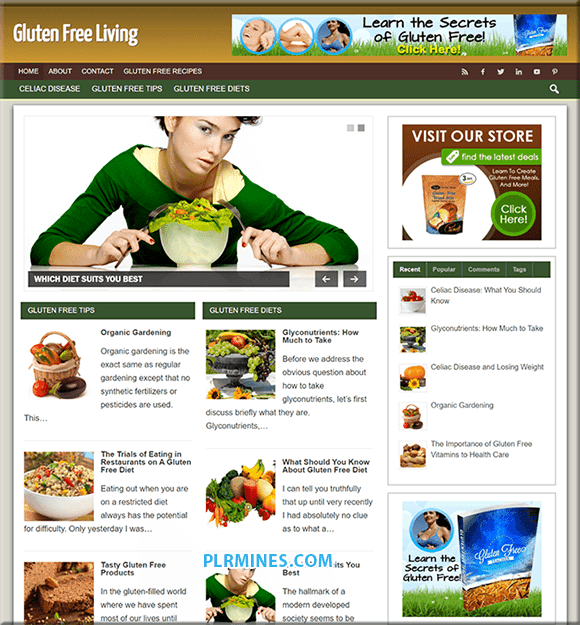 Gluten Recetas Gratis Blog Premade