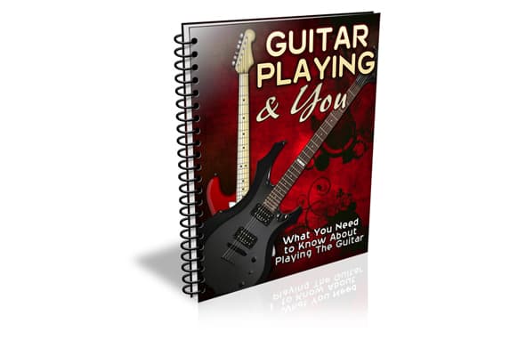 Guitarra jugando y tú