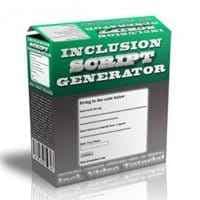 Generador de scripts de inclusión