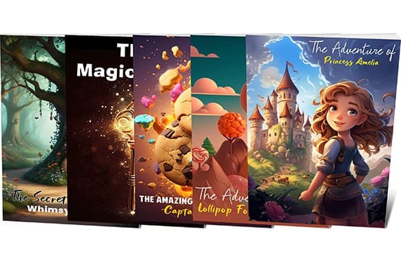 Colección del niño de historias de ficción