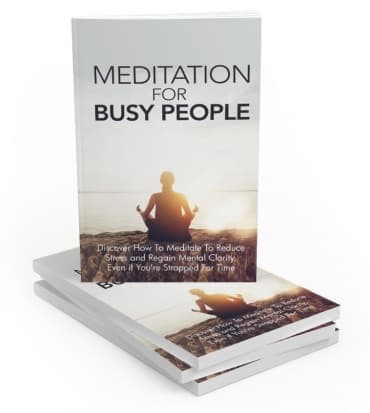 Meditación para personas ocupadas