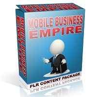 Móvil Business Empire PLR Content Package