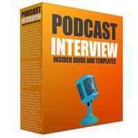Plantilla de entrevista de podcast