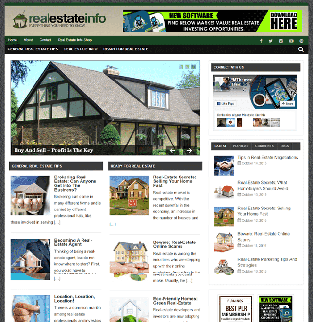 Inmobiliaria PLR Blog