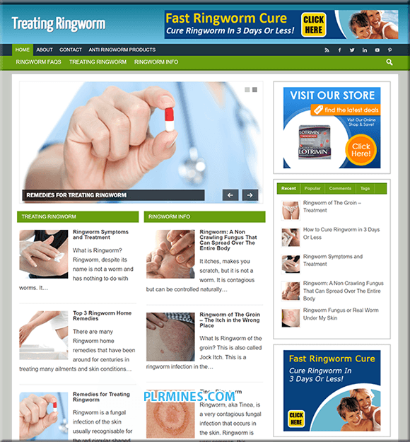 Ringworm Tratamiento WordPress Blog