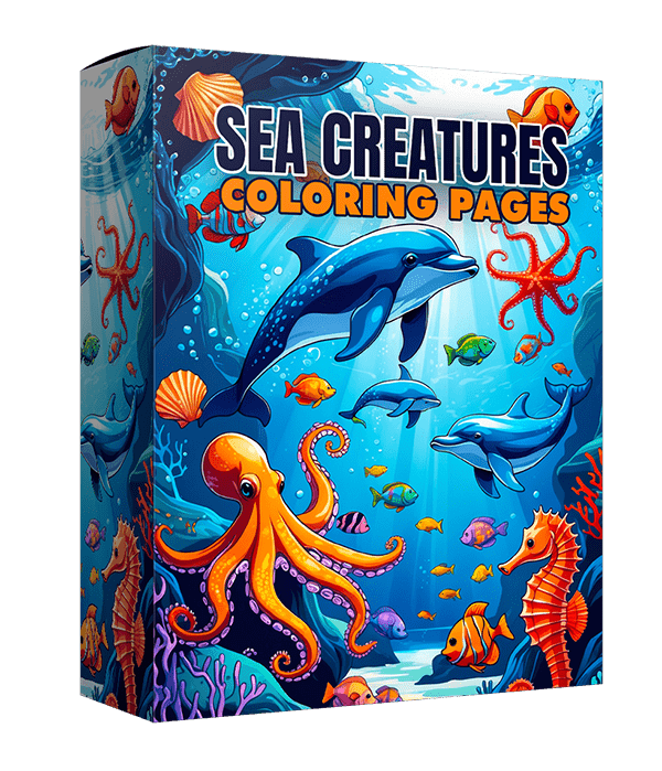 Sea Creature Coloring Pages for Kids