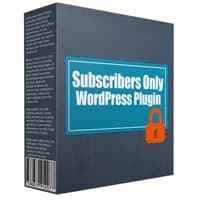 Suscriptores Sólo WP Plugin