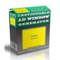 Generador de Ventana Ad imparable