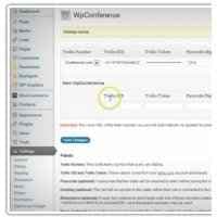 Plugin de Conferencia para WP