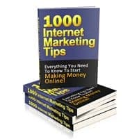 1000 Consejos de comercialización de Internet
