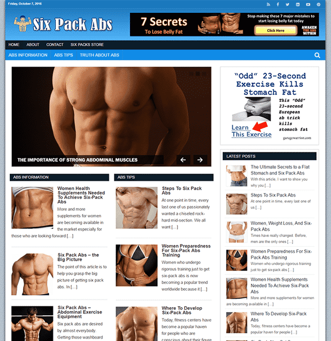 Abs Tips Blog PLR