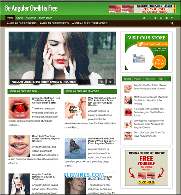 Angular Cheilitis Afiliado Blog