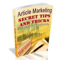 Consejos secretos de marketing de artículos