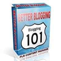 Mejor Blogging PLR Content Package