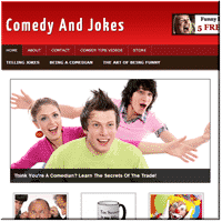 Blog PLR de Nicho de Comedia
