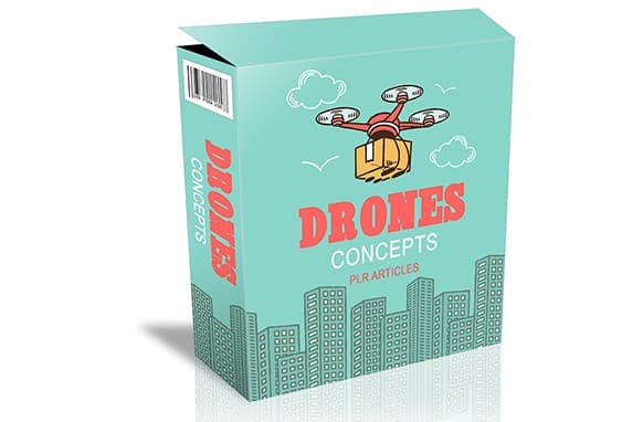Drones Conceptos PLR Artículos