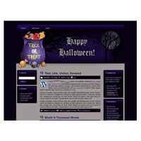 Plantilla del sitio de Halloween 3