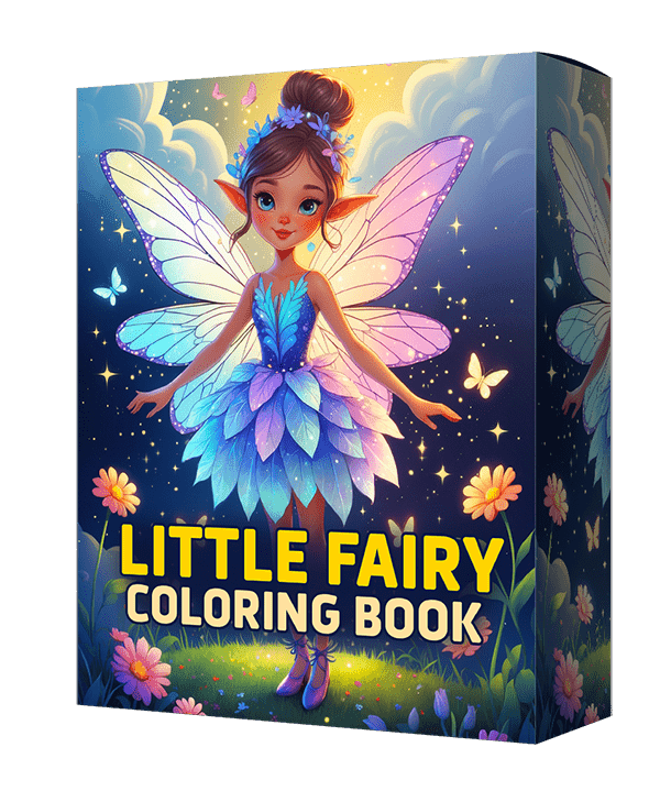 Little Fairy Coloring Book for Kids