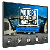 Moderno vídeo de marketing en redes sociales