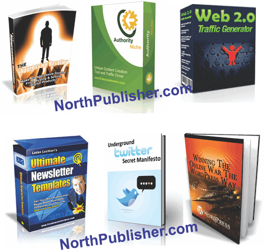Paquete MRR 6 - 25 de los ebooks y software más vendidos