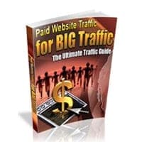 El tráfico pagado del sitio web para el gran tráfico