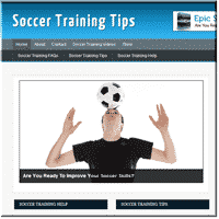 Blog de Entrenamiento de Fútbol Listo para Usar