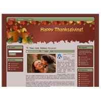 Acción de Gracias WordPress Tema