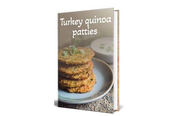 Turquía Quinoa Patties