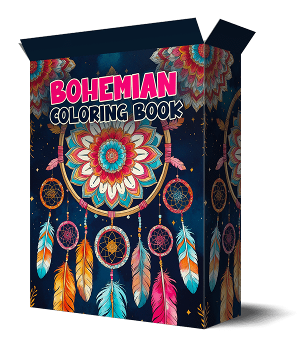 Bohemian Coloring Book